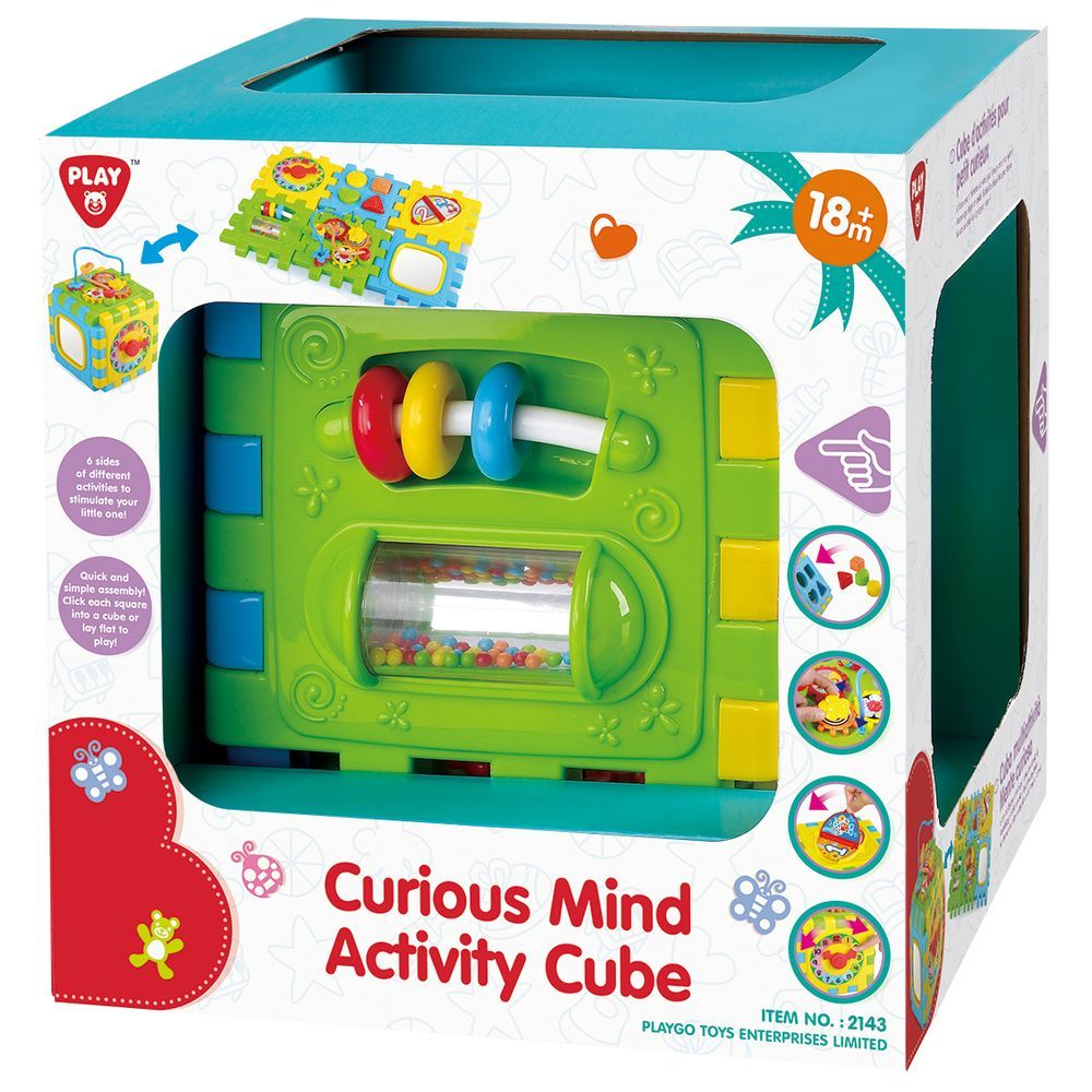 Playgo - Fun Curious Mind Activity Cube