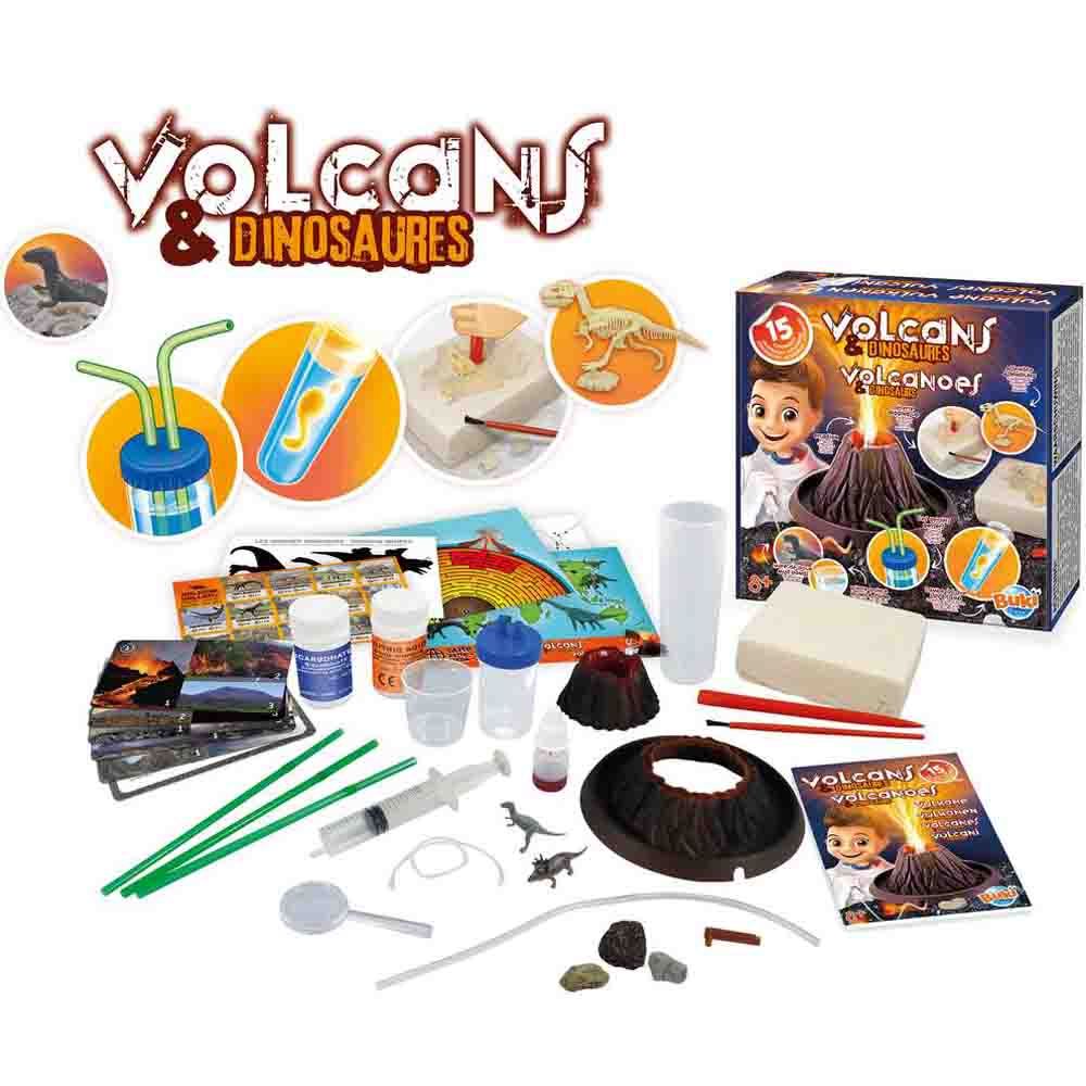 Buki France - Volcanoes And Dinosaurs Kit