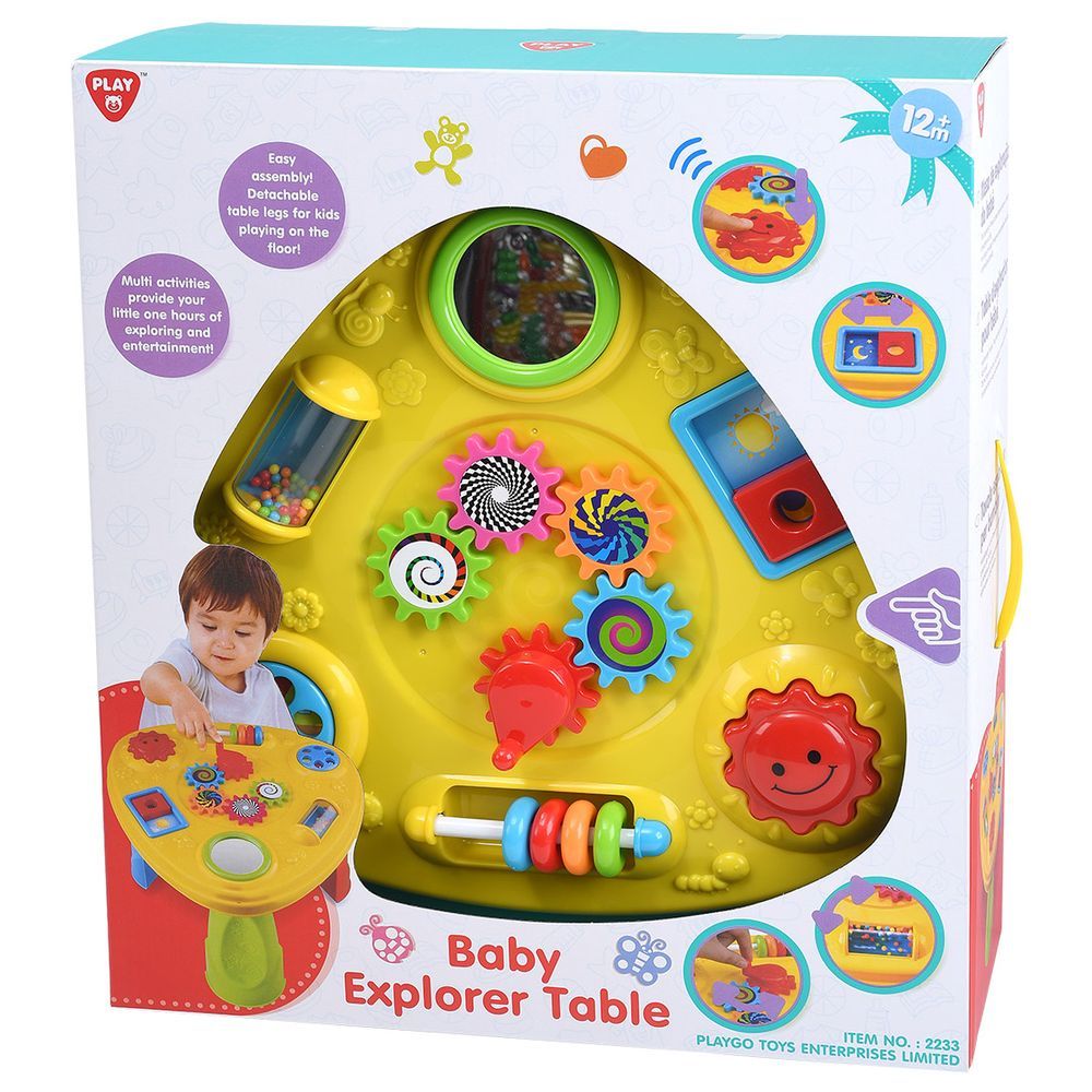 Playgo - Baby Explorer Table - Yellow