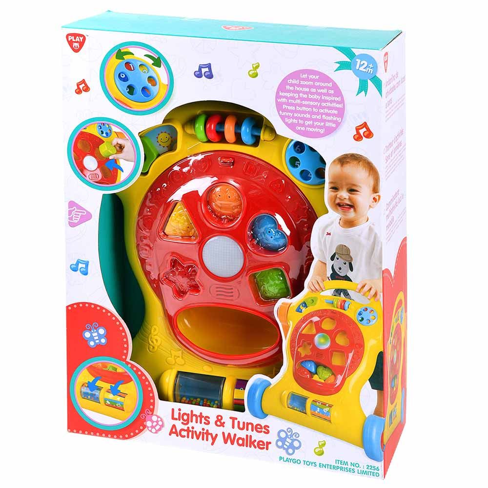 PlayGo - Lights & Tune Activity Walker - Yellow