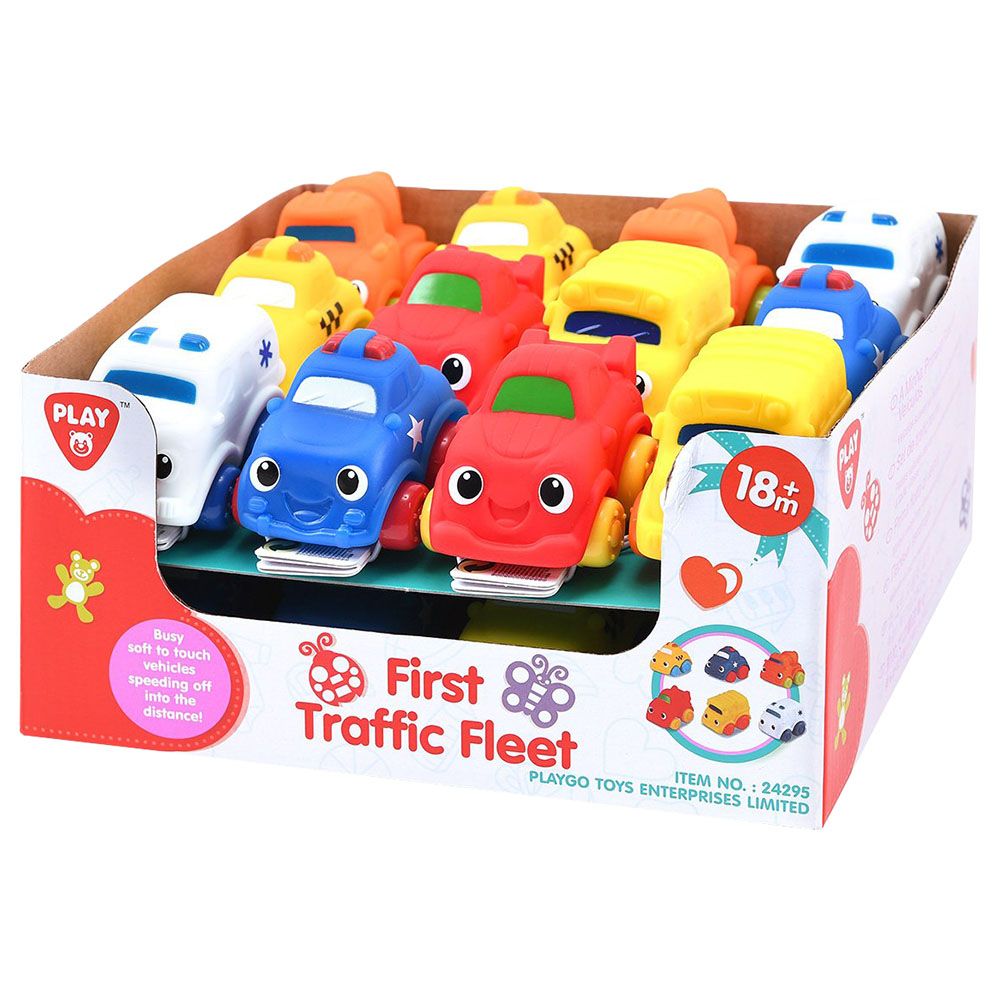 Playgo - First Traffic Fleet 1pc - Assortment