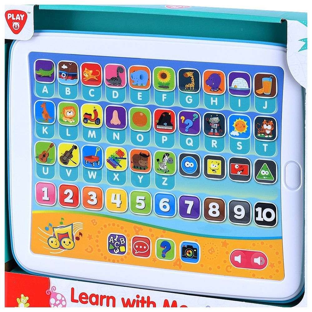 Playgo - Learn With Me New Smart Tablet - Blue