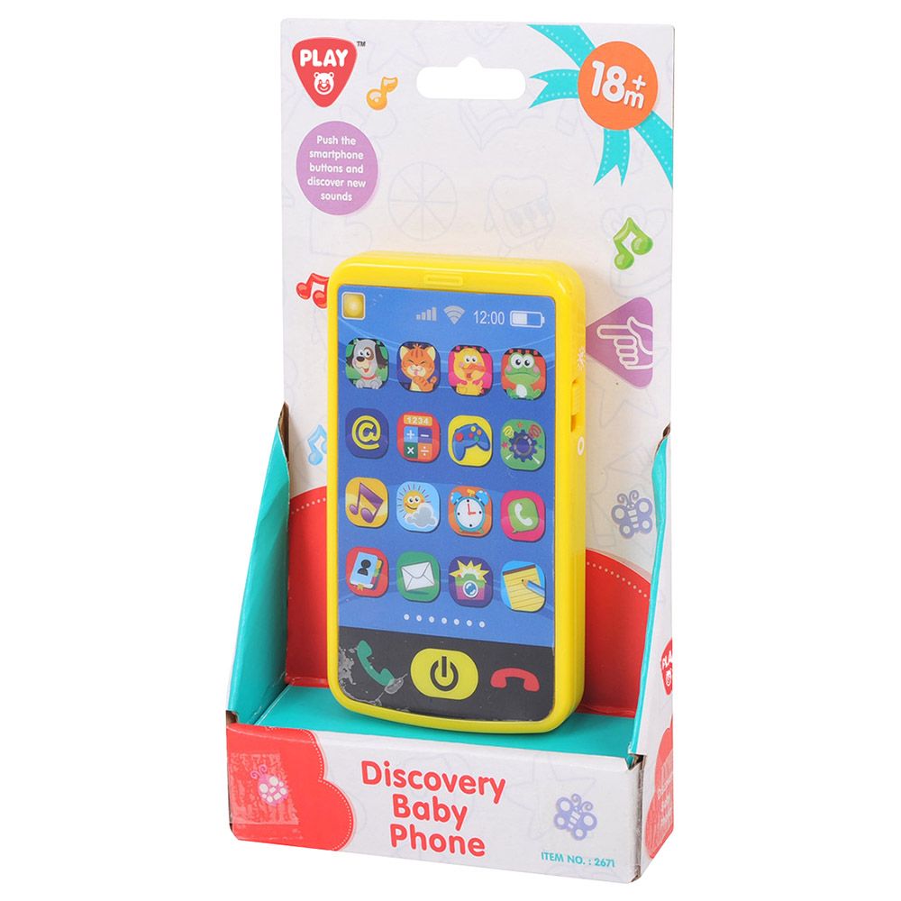 PlayGo - Discovery Baby Phone 1pc - Color May Vary