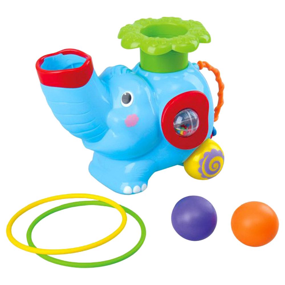 Playgo - Pop N Hoop Roller Elephant