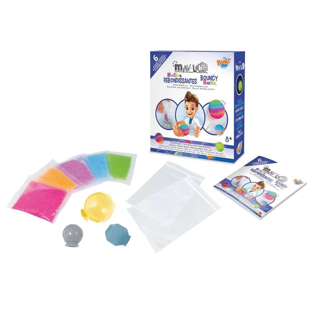 Buki France - Mini Lab Bouncy Balls Kit