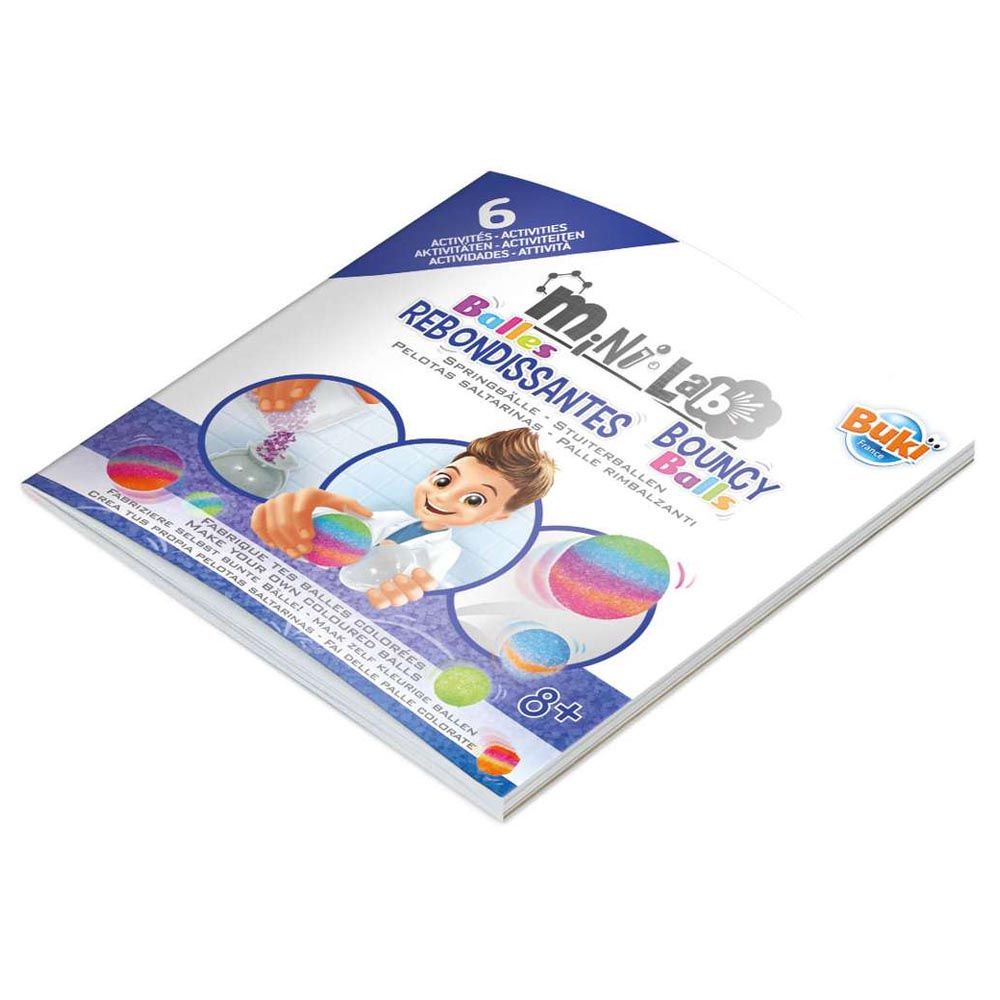 Buki France - Mini Lab Bouncy Balls Kit