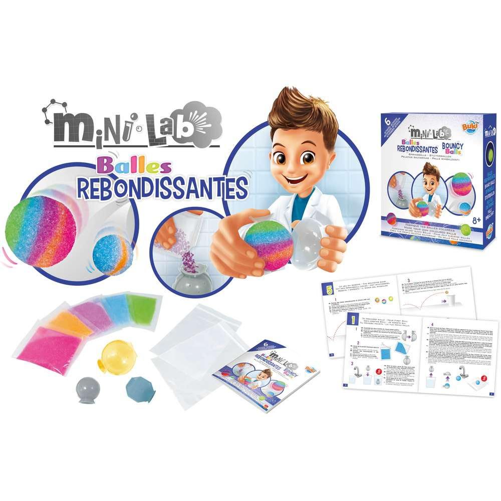 Buki France - Mini Lab Bouncy Balls Kit