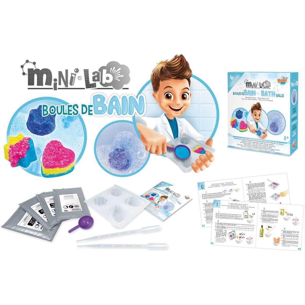 Buki France - Mini Lab Bath Balls Kit