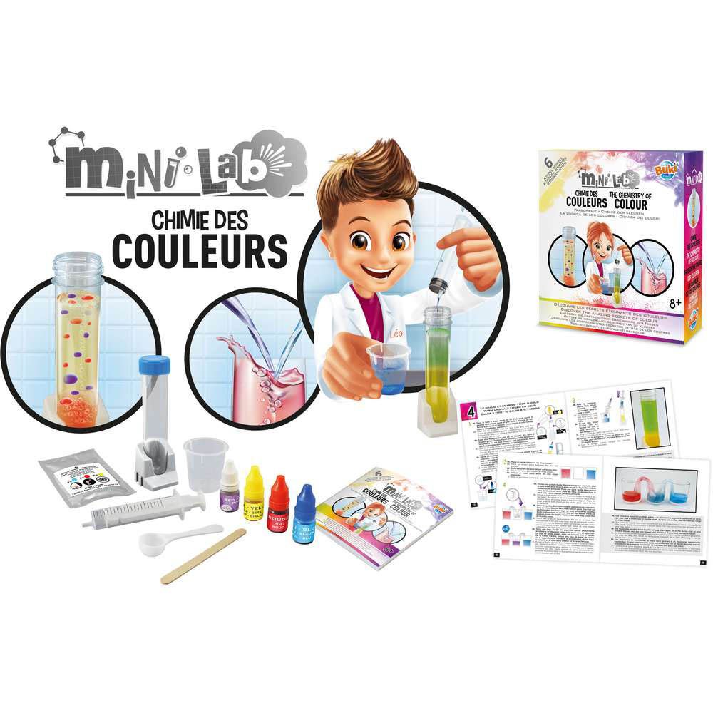 Buki France - Mini Lab The Chemistry Of Colour Kit