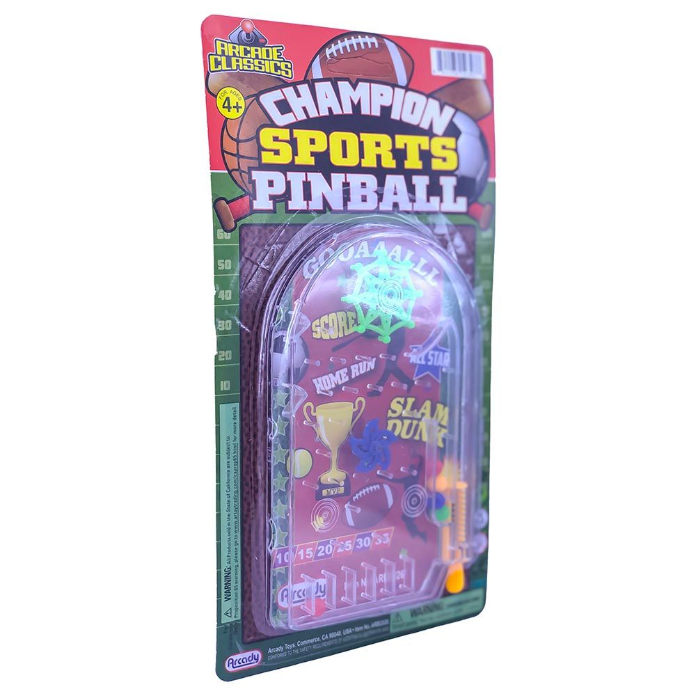 Artoy - Hand Mini Sports Pinball Game On Blister Card