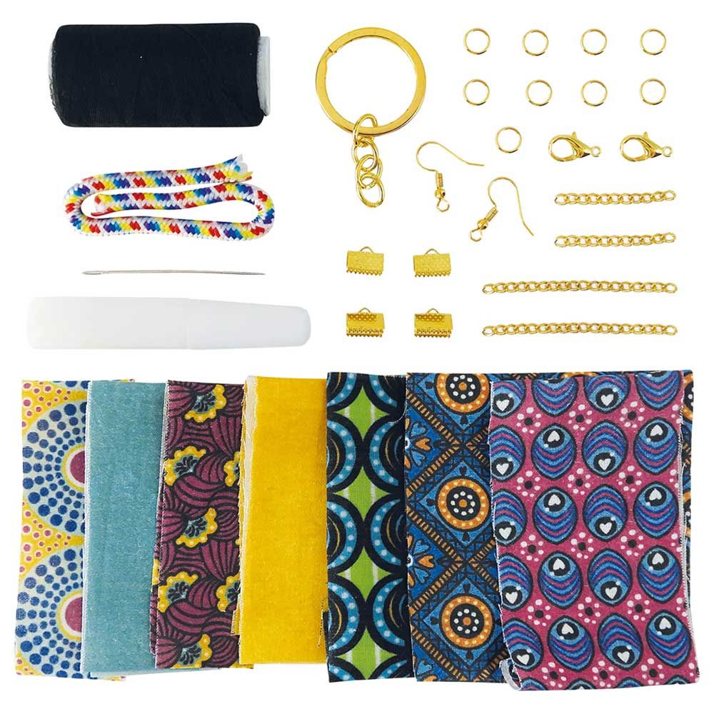 Buki France - Wax Print Jewellery Kit