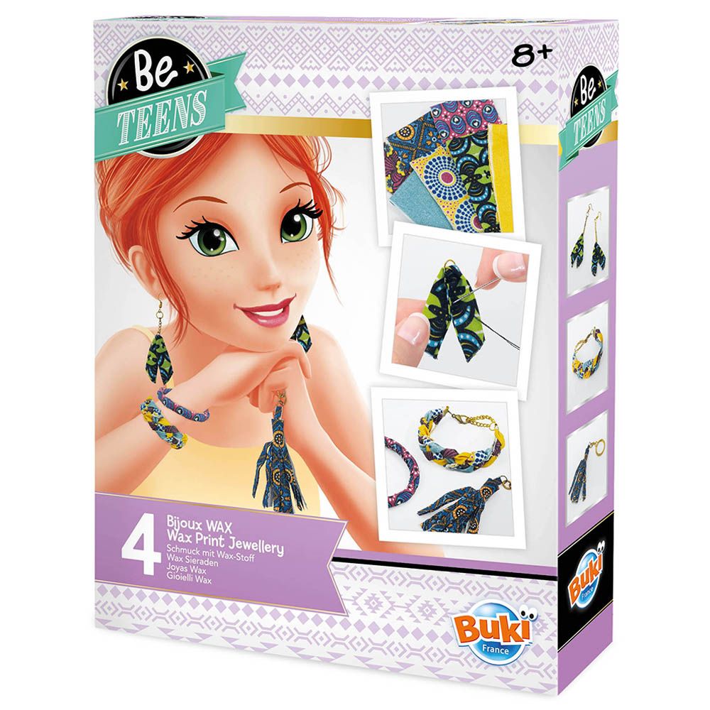 Buki France - Wax Print Jewellery Kit