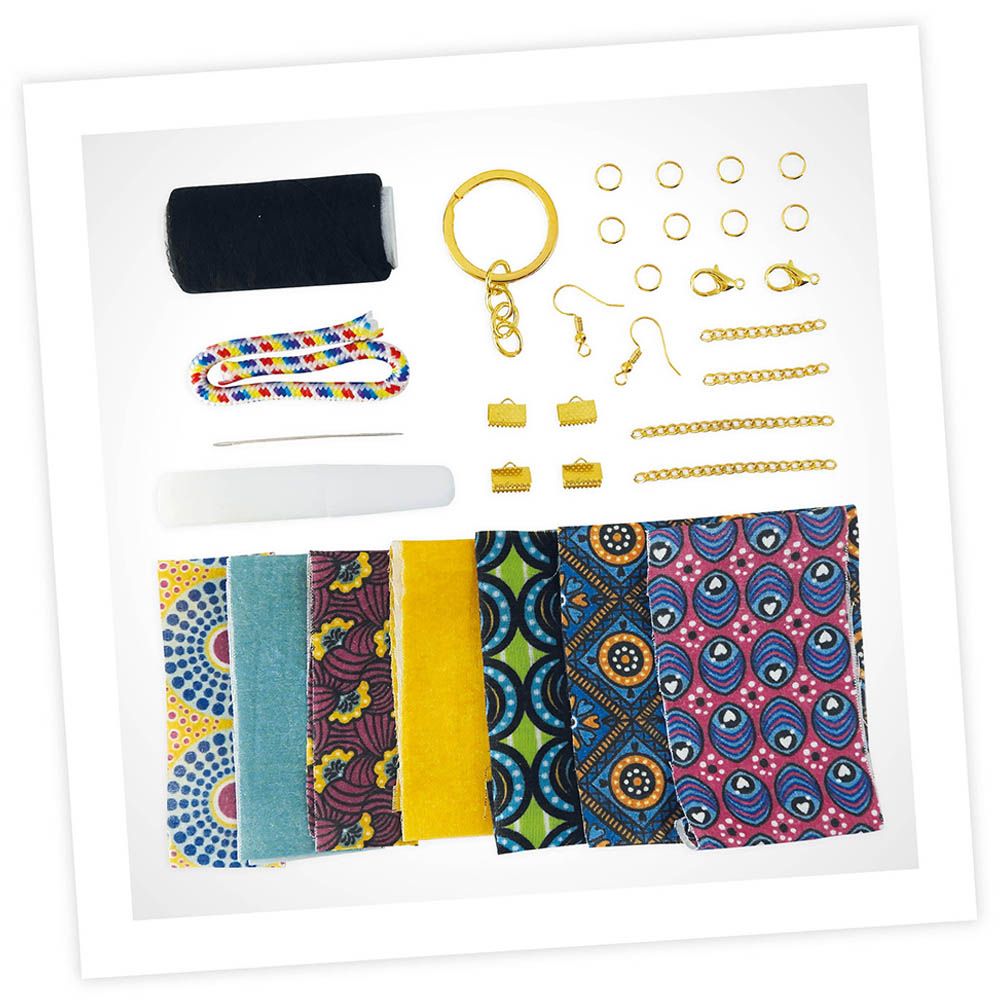 Buki France - Wax Print Jewellery Kit