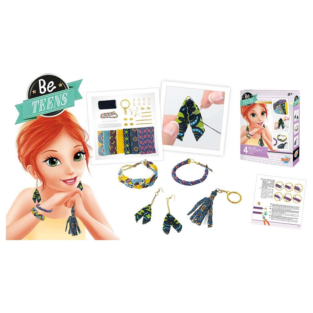 Buki France - Wax Print Jewellery Kit