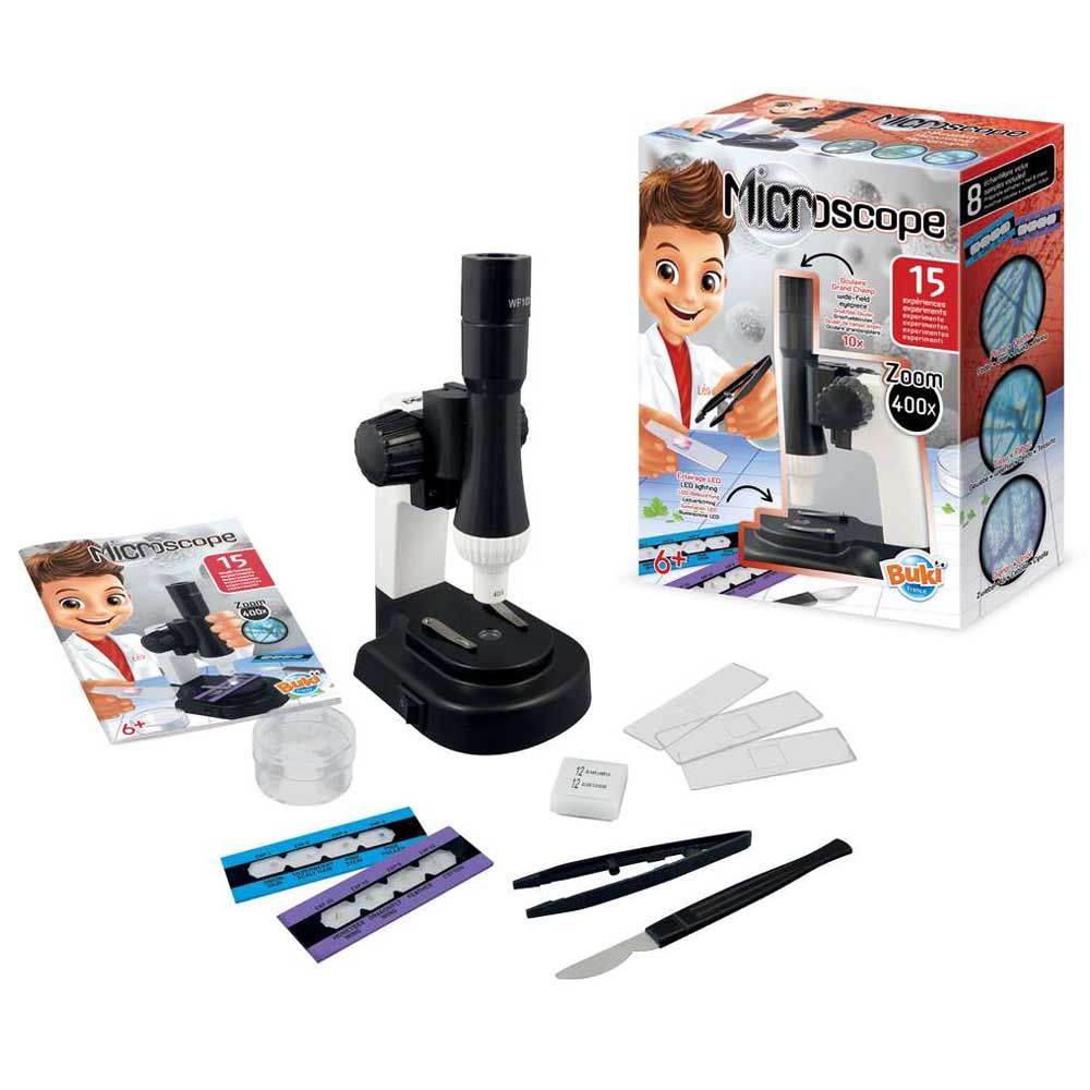 Buki France - Microscope With 15 Experiments Kit