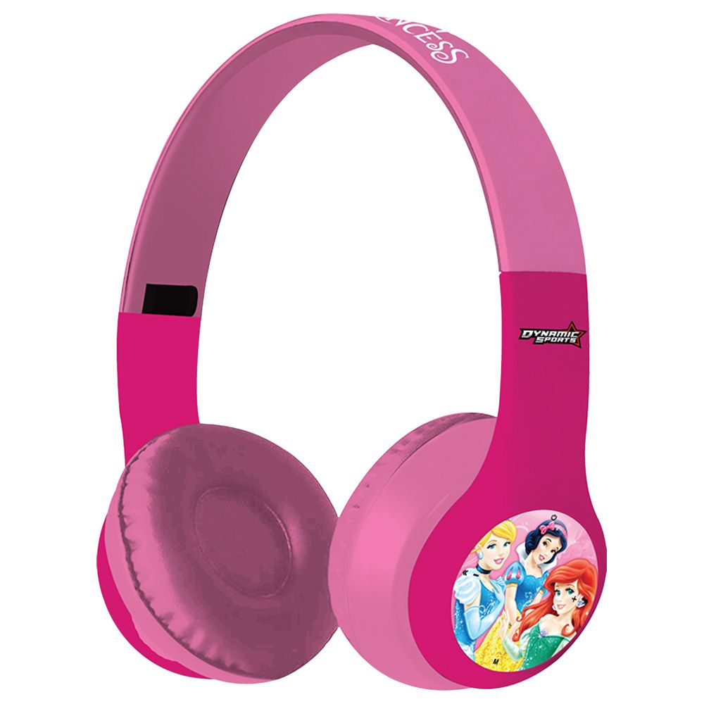 Dynamic Sports - Disney Princess Headphones - Pink