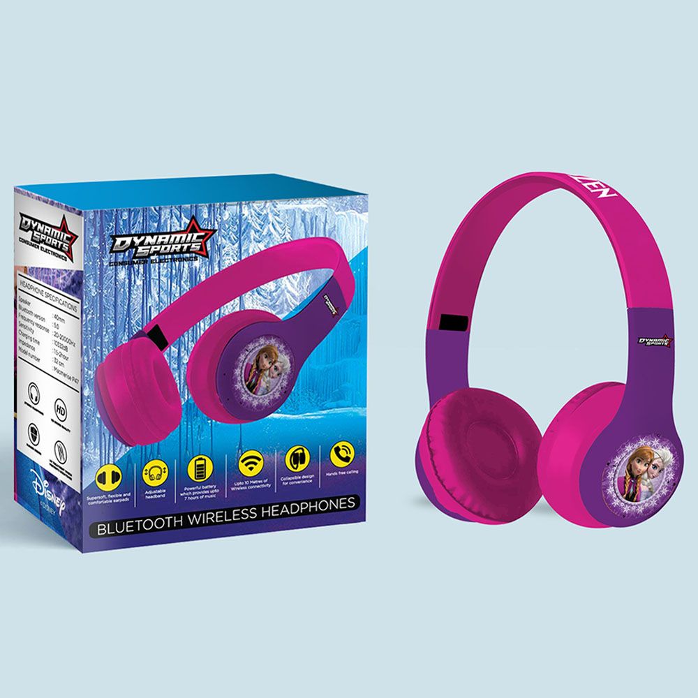 Dynamic Sports - Disney Frozen Headphones - Pink