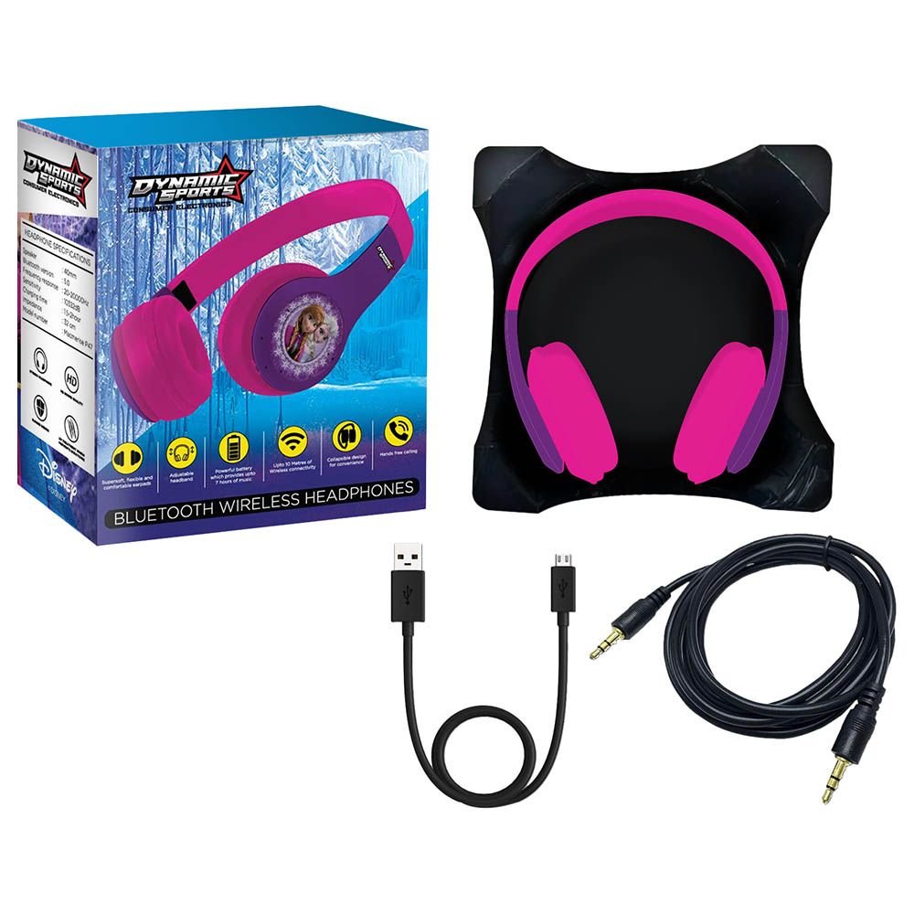 Dynamic Sports - Disney Frozen Headphones - Pink