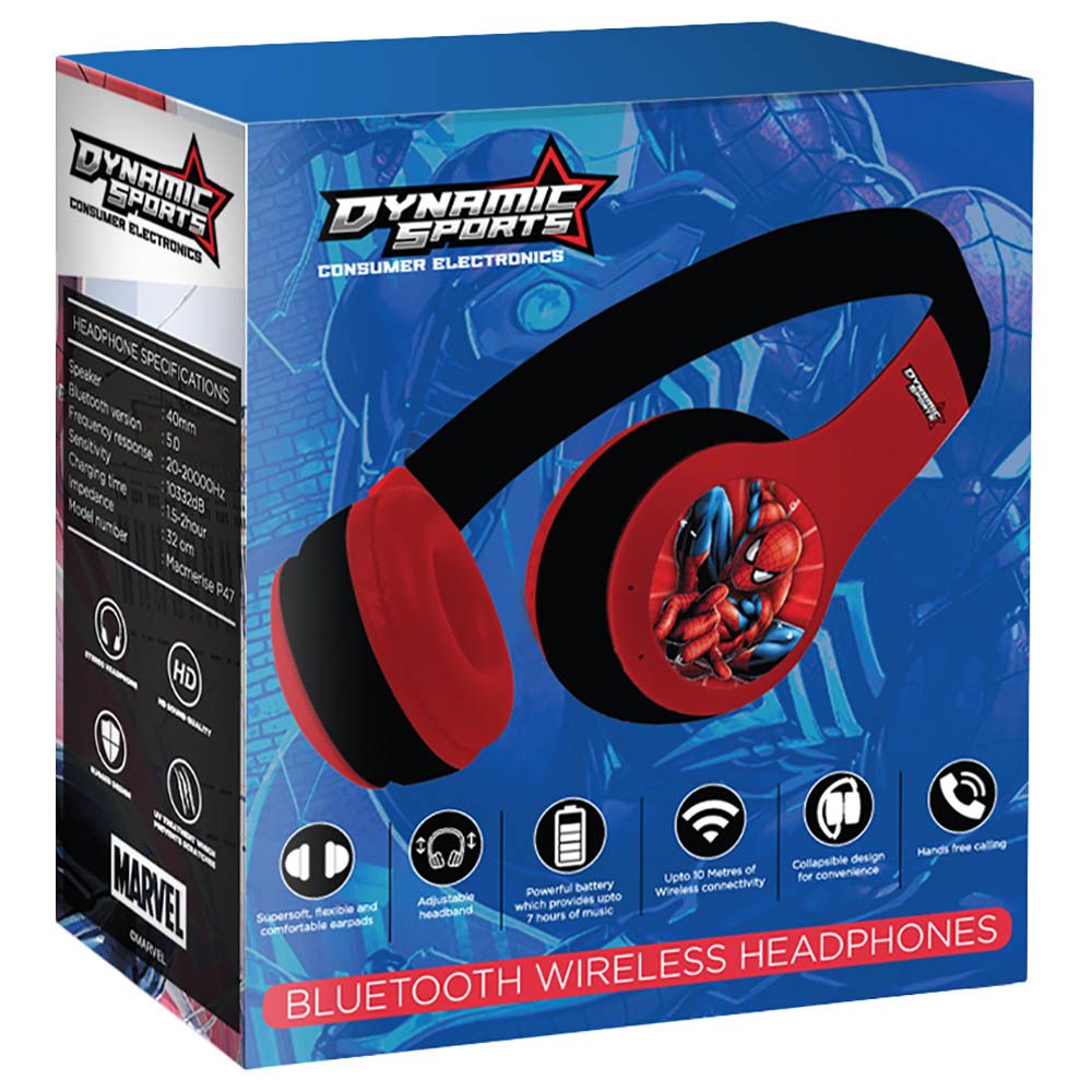 Dynamic Sports - Disney Spiderman Headphones - Assorted 1pc