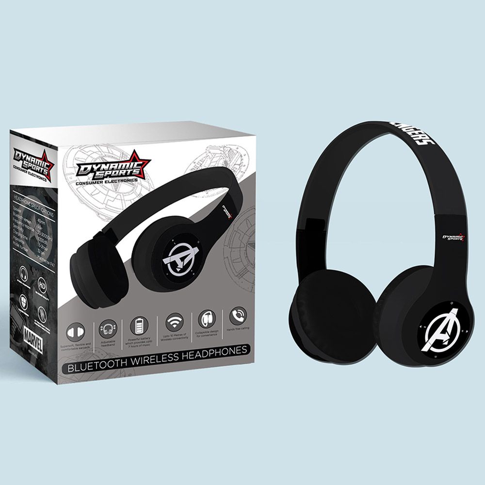 Dynamic Sports - Disney Avengers Headphones - Black