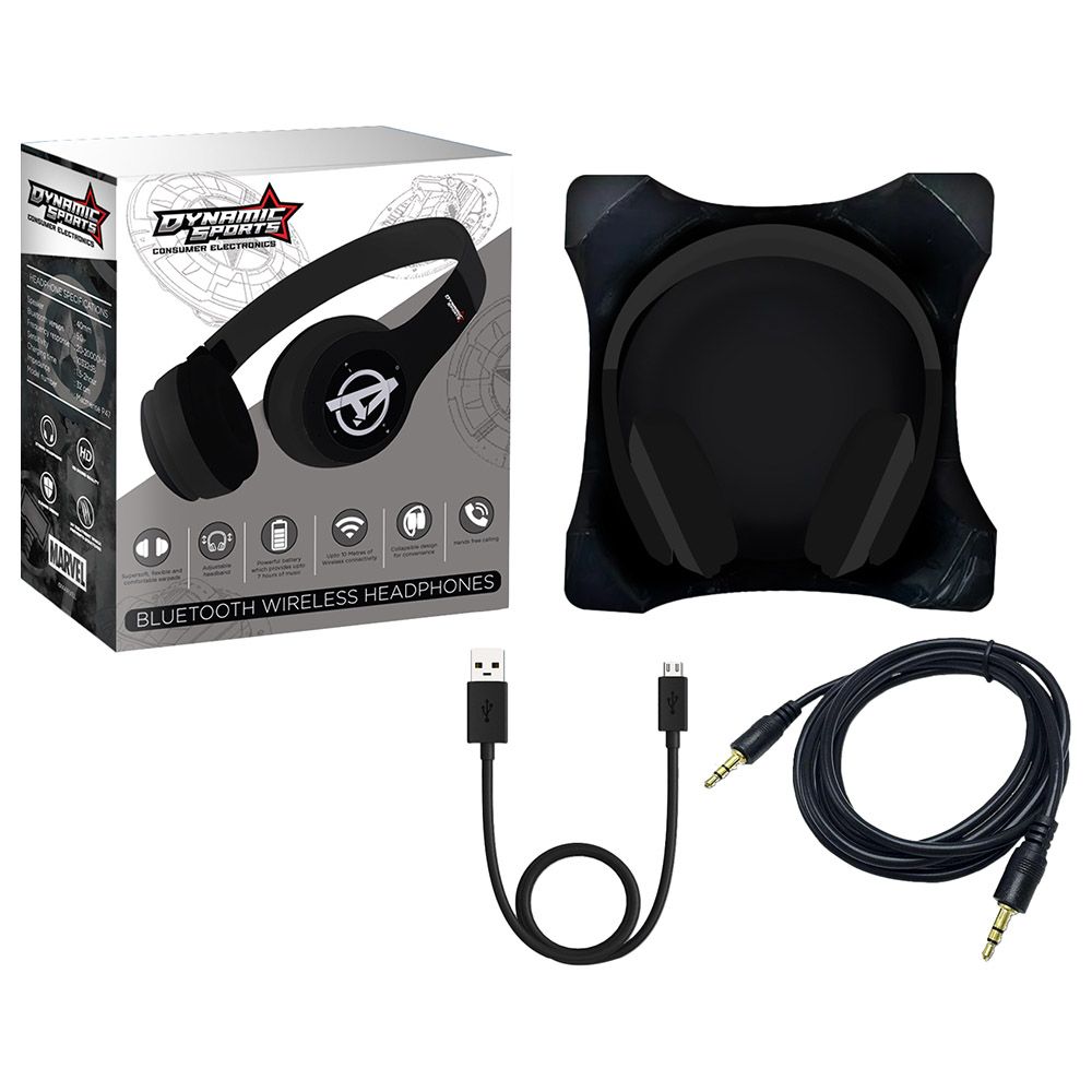 Dynamic Sports - Disney Avengers Headphones - Black