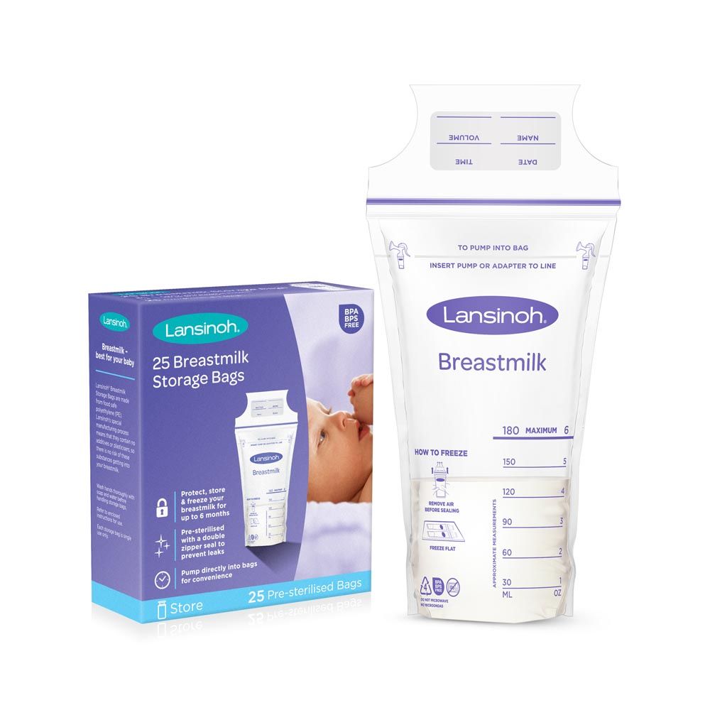 Lansinoh - Breastmilk Storage Bags - 25pcs