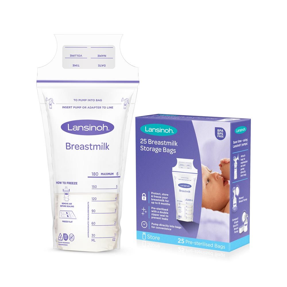 Lansinoh - Breastmilk Storage Bags - 25pcs