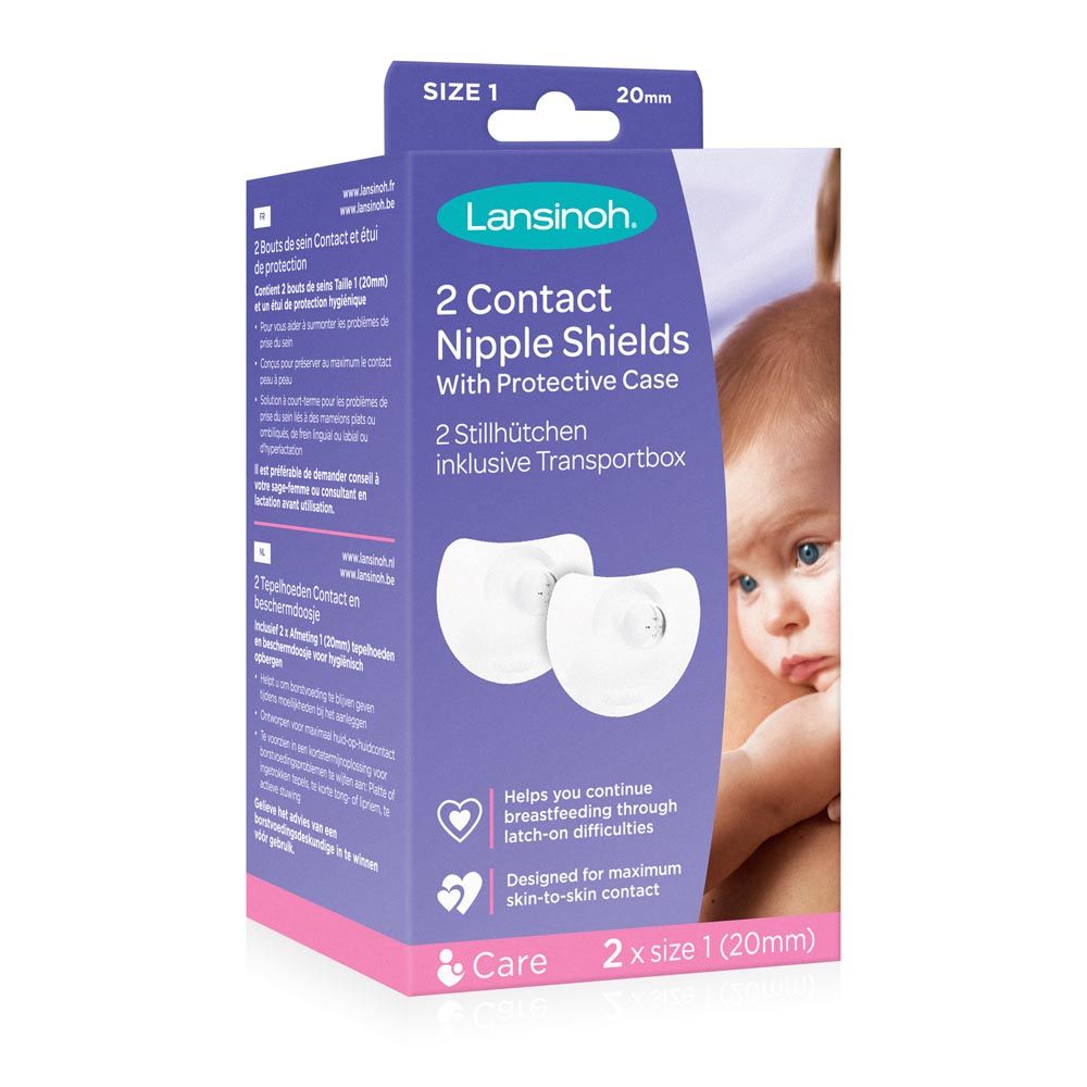 Lansinoh - Contact Nipple Shields - Pack of 2