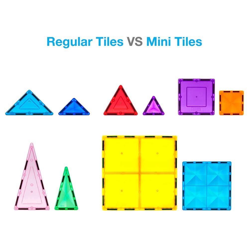 Picasso Tiles - Mini Diamond Tile Series Set - 80pcs