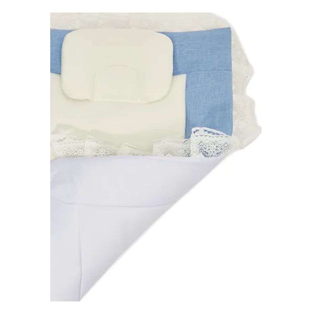 Little Angel - Baby Mattress W/Pillow - Blue