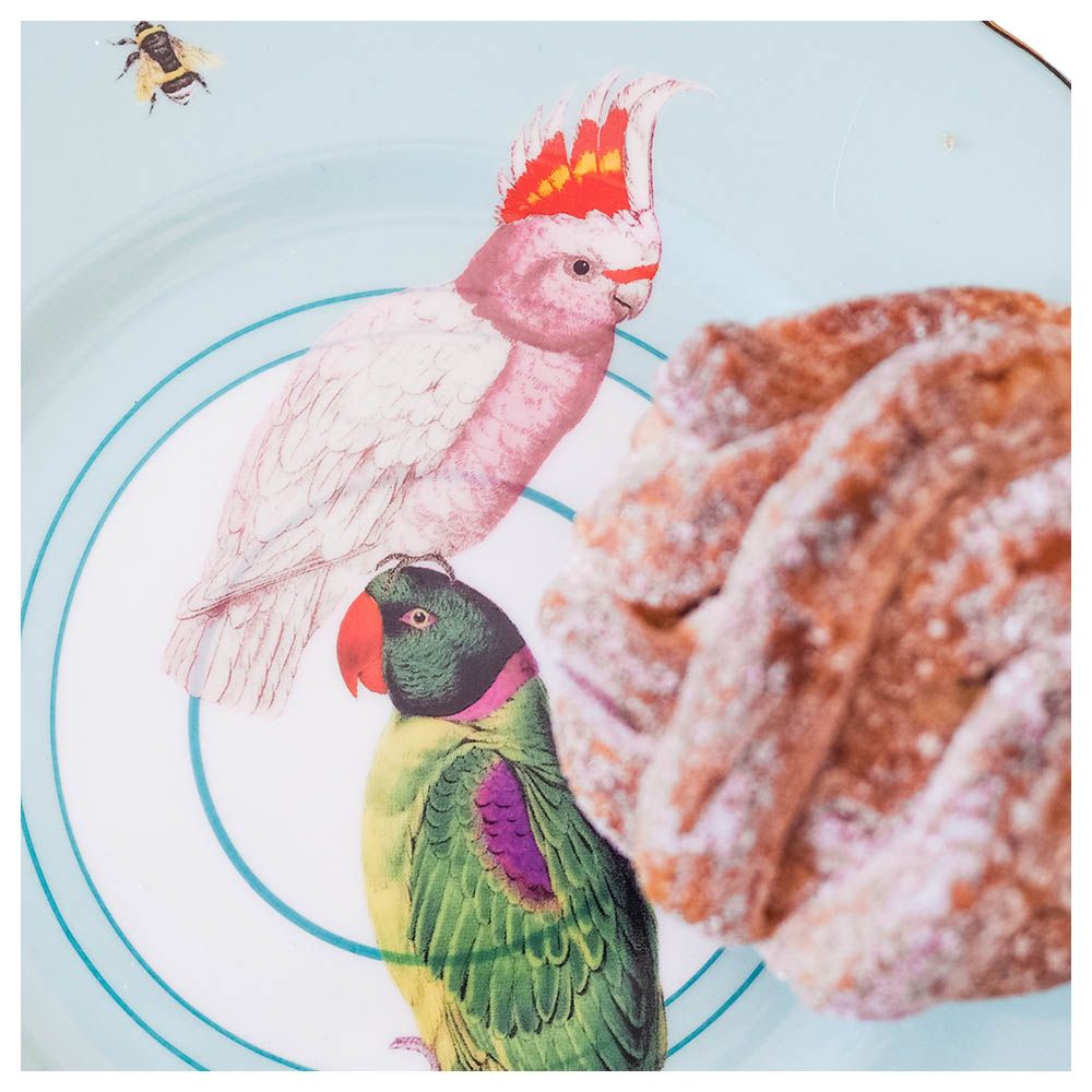 Yvonne Ellen - Sandwich Plate Parrot 22cm