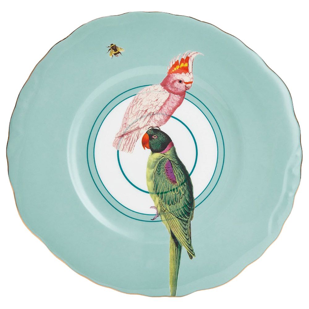 Yvonne Ellen - Sandwich Plate Parrot 22cm