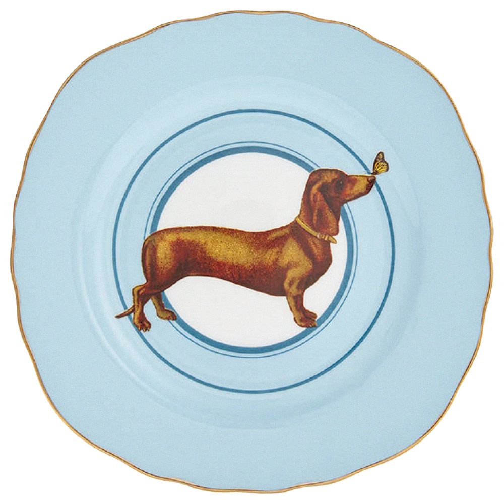 Yvonne Ellen - Cake Plate Sausage Dog 16cm