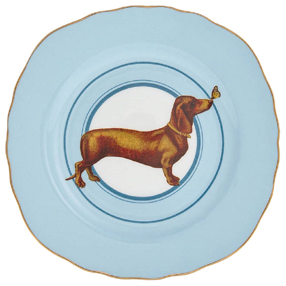 Yvonne Ellen - Cake Plate Sausage Dog 16cm