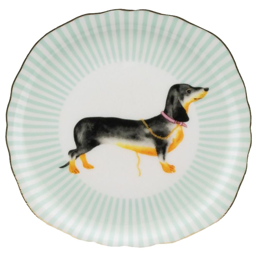 Yvonne Ellen - Cake Plate Square - Dog