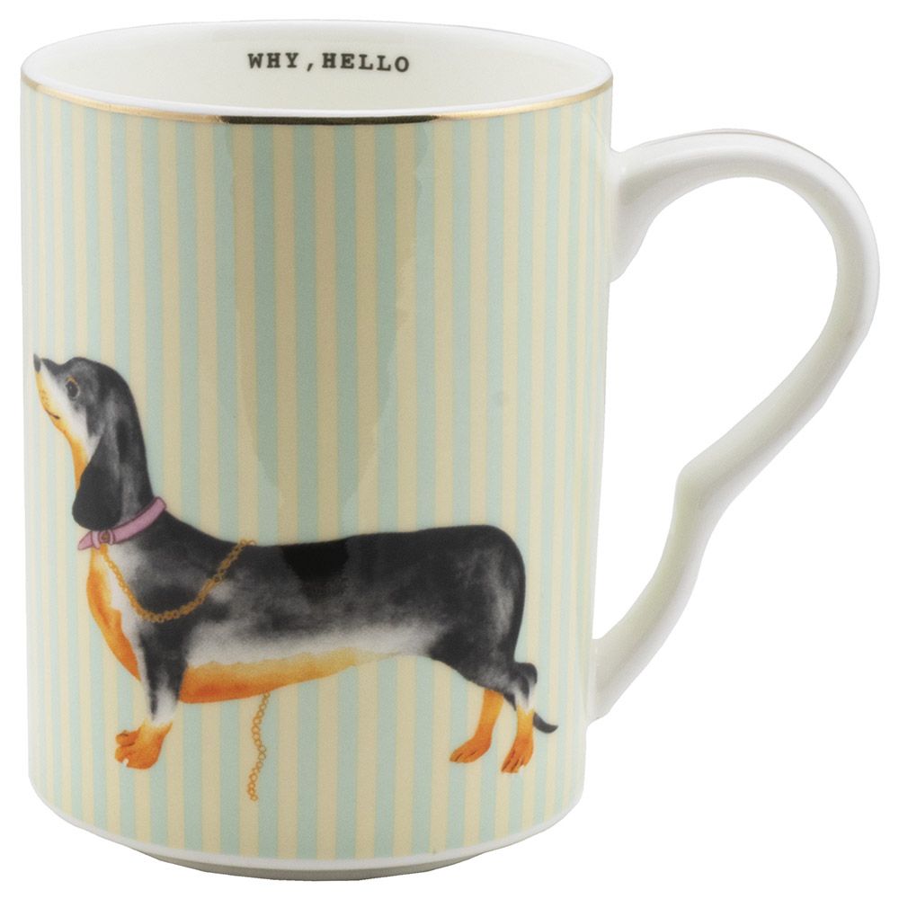 Yvonne Ellen - Doggie Mug - Green