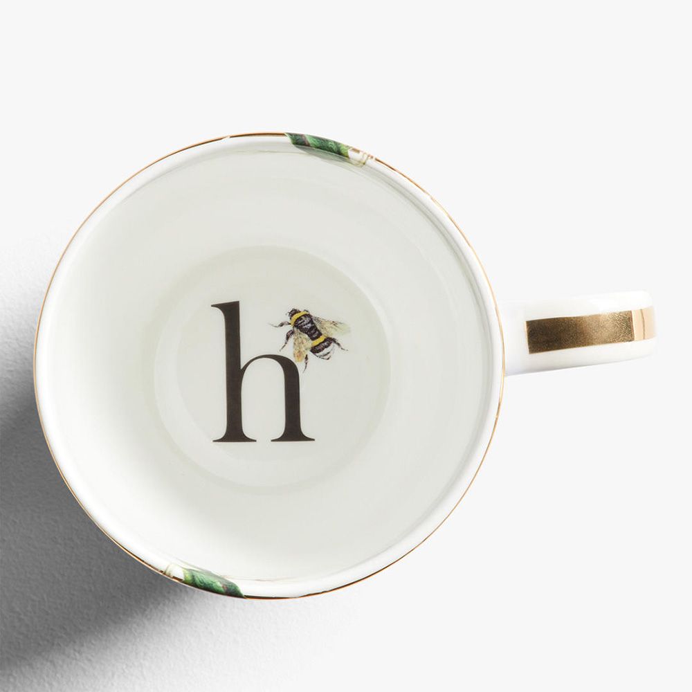 Yvonne Ellen - H - Alphabet Mug - Hummingbird