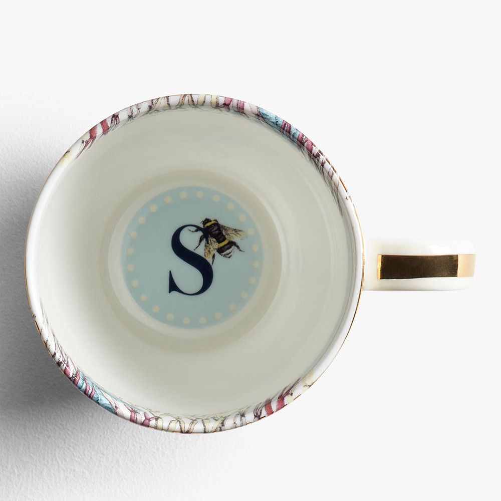 Yvonne Ellen - S - Alphabet Mug - Seahorse