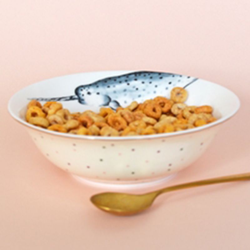 Yvonne Ellen - Cereal Bowl Narwhal 14cm