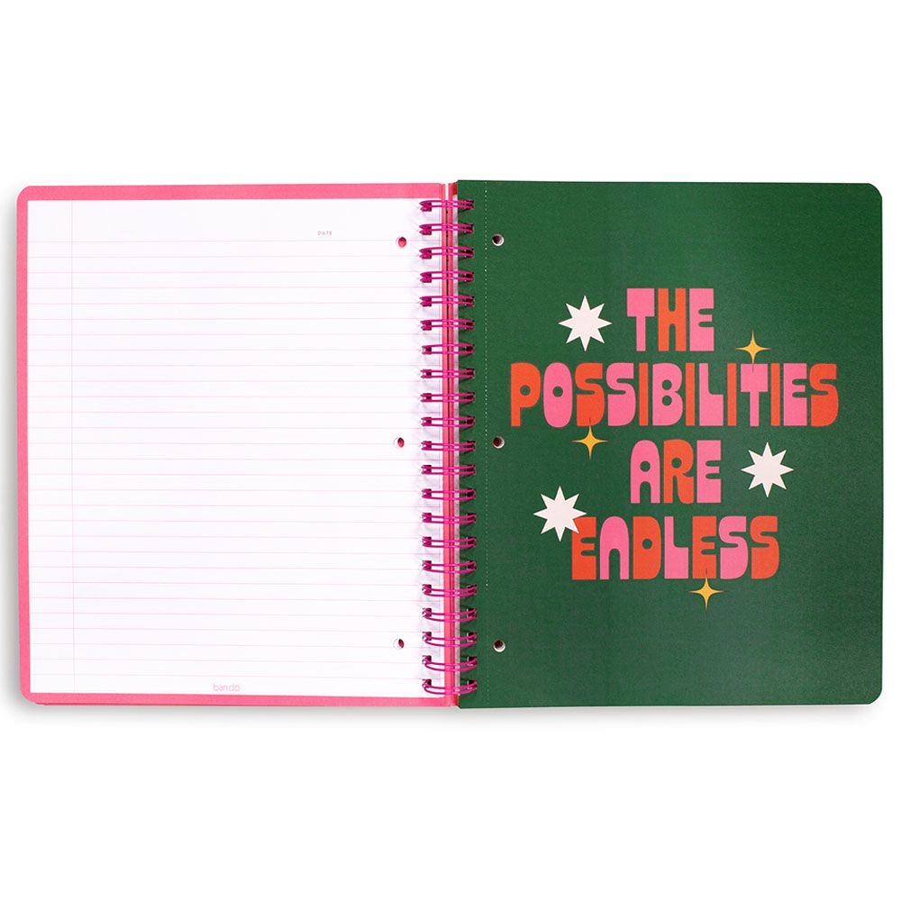 Ban.do - Magic Garden Mint Subject Notebook - S