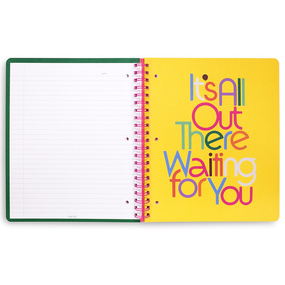 Ban.do - Magic Garden Mint Subject Notebook - S