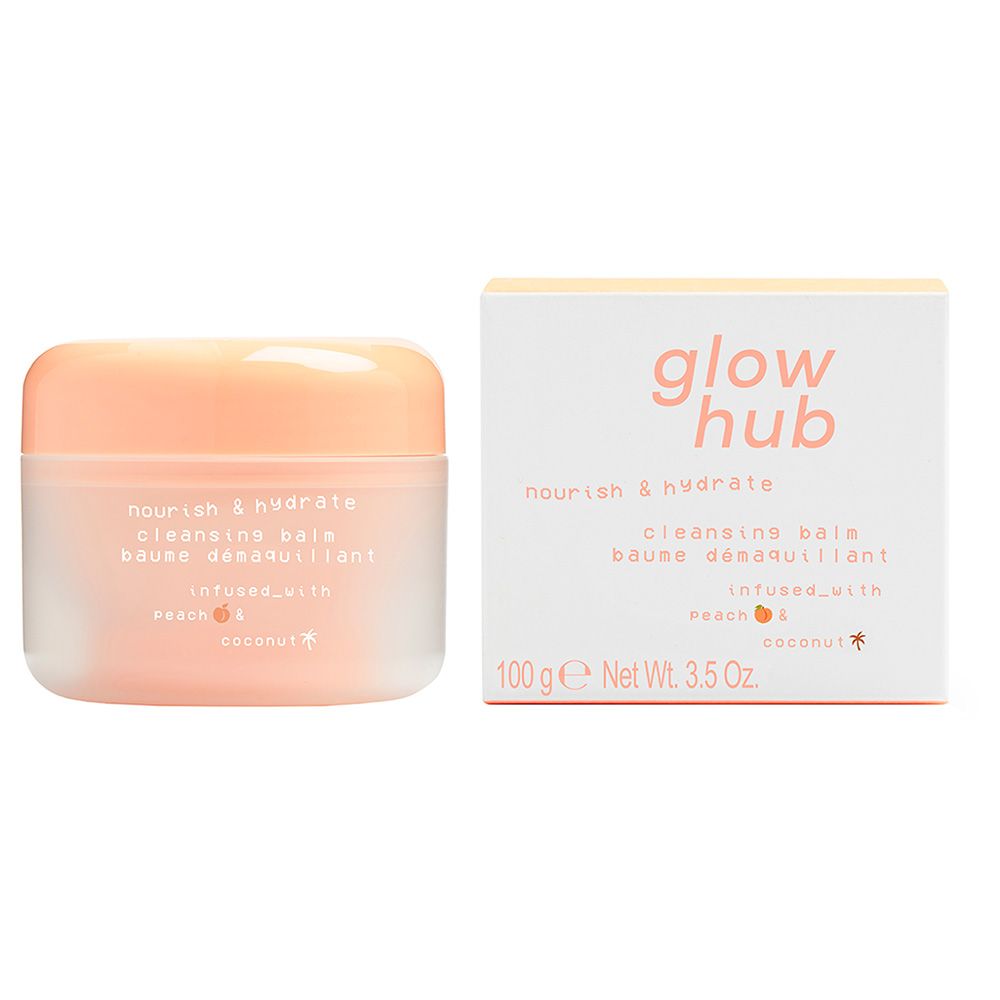 Glow Hub - Nourish & Hydrate Cleansing Balm 100G - Peach