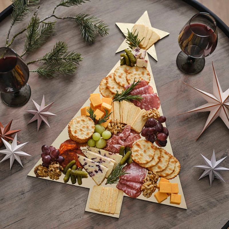 Ginger Ray - Tree Shaped Grazing Board - Gold