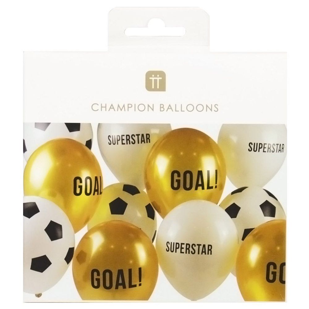 Talking Tables - Party Champions Balloons - 12pcs - 12-Inch