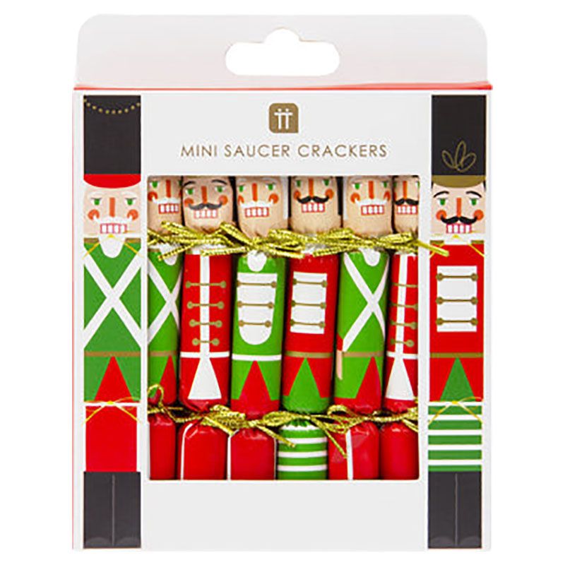 Talking Tables - Botanical Nutcracker Saucer Crackers - 8pcs