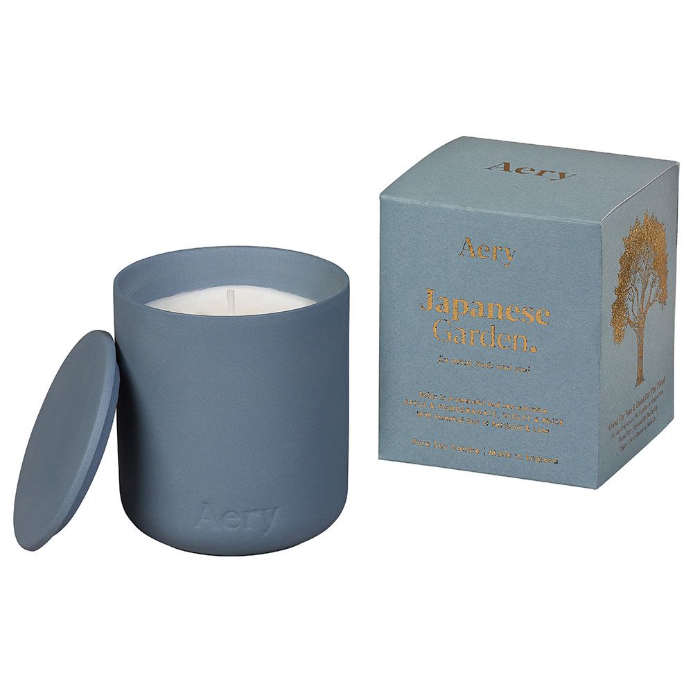 Aery - Japanese Garden Candle - Blue