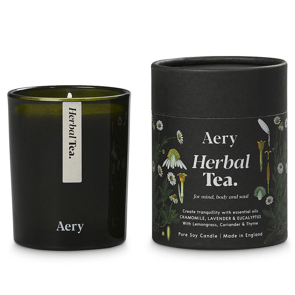 Aery - Herbal Tea Candle 200g - Black