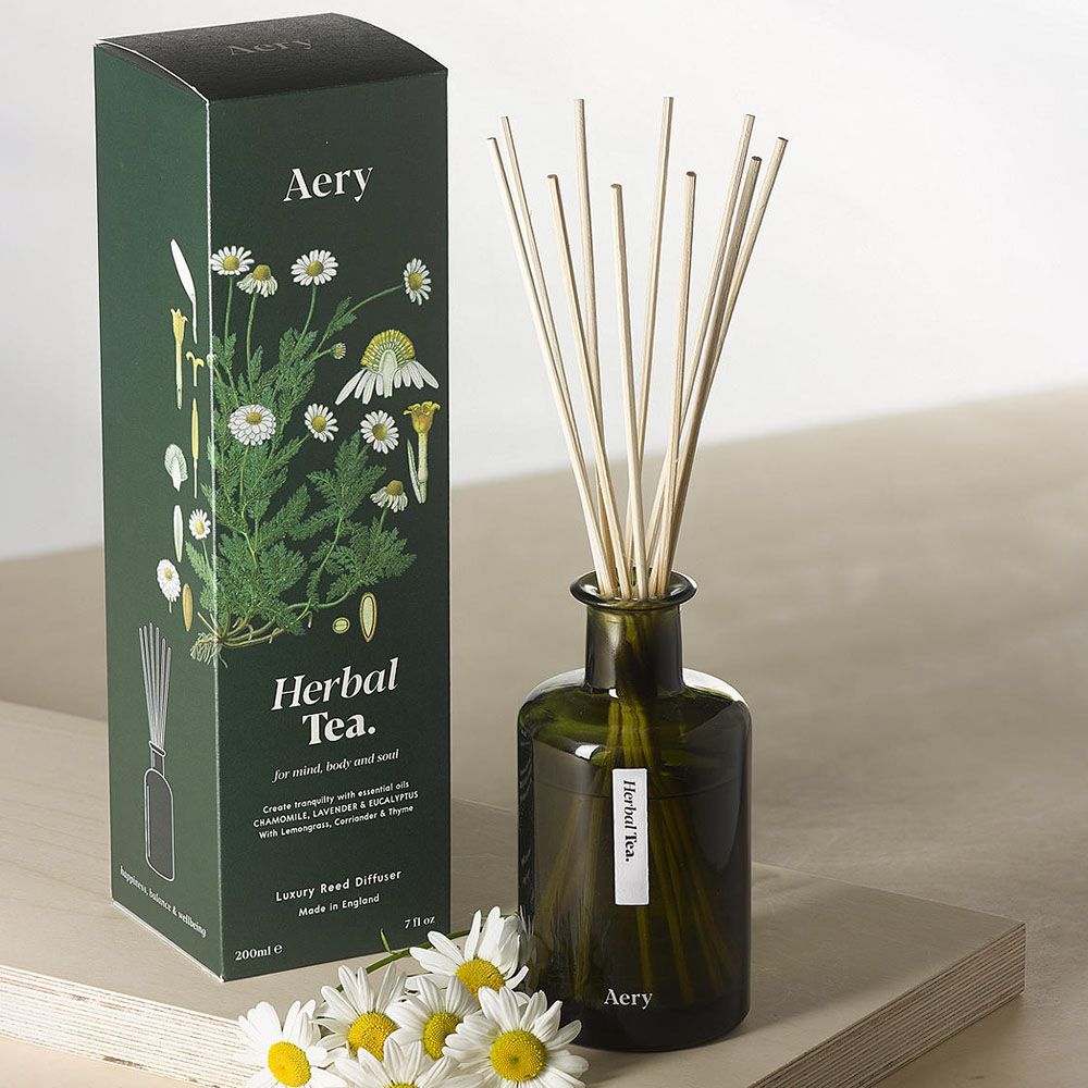 Aery - Herbal Tea Diffuser 200ml - Black