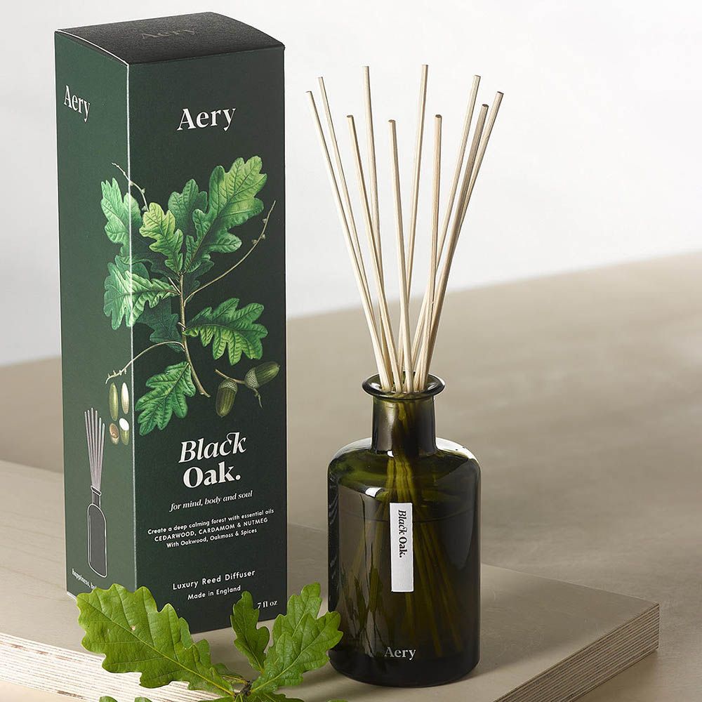 Aery - Black Oak Diffuser 200ml - Black