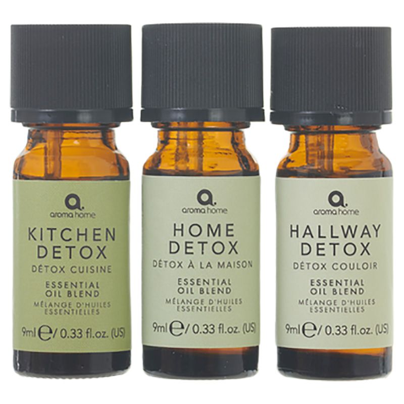 Aroma Home - Home Detox Essential Oil Blends - 3x9ml